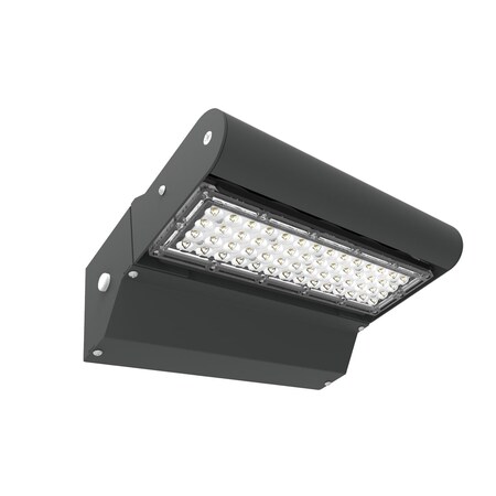 L1 LED Wall Pack, 60W, 5000K, 6,806Lm, 126Lm/W, 120-277VAC, Photocell Included, IP65, 70/135 Beam LOD-MSL-WP60W-50K
